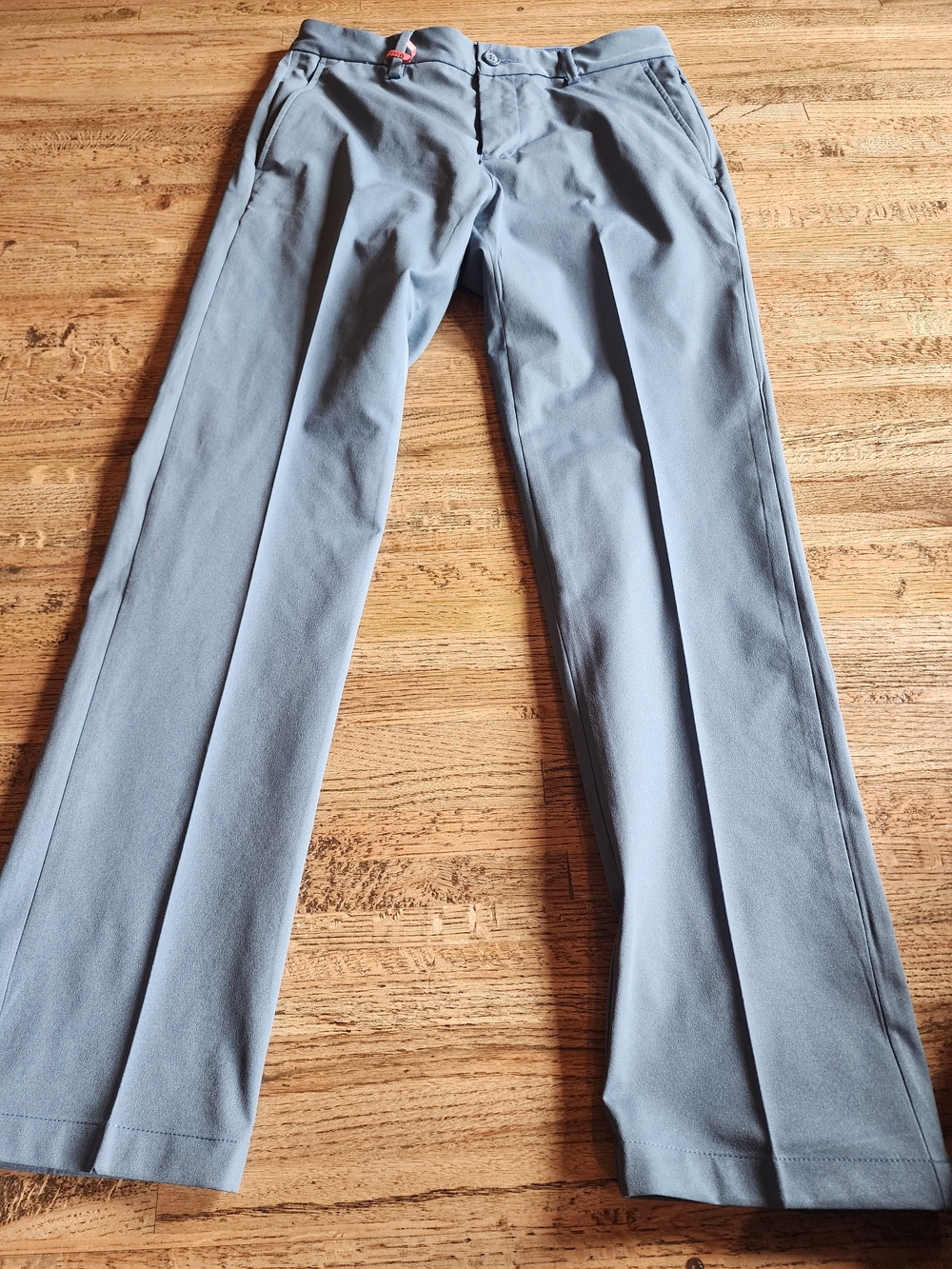 Southern Tide Slate Blue Straight-Leg Dress Pants